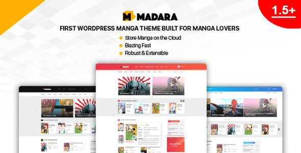Madara v1.5.1.1 – WordPress Theme For Manga