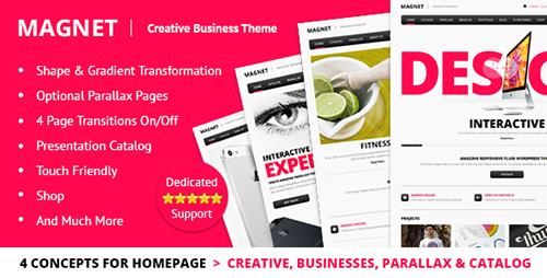 ThemeForest – MAGNET v1.10 – Creative Business WordPress Theme