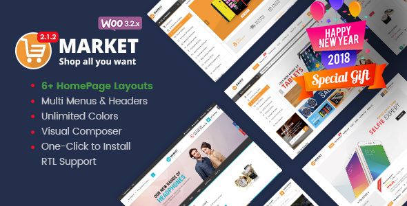 Market v2.2.0 – Shopping WooCommerce WordPress Theme