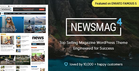 Newsmag v4.0 – News Magazine Newspaper
