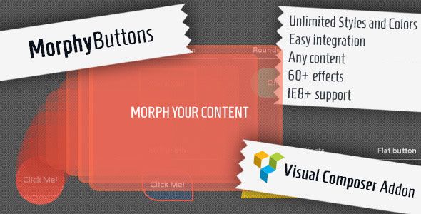 Morphy Buttons v1.4.0 – Visual Composer Addo