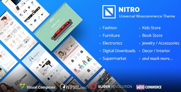 Nitro v1.6.5 – Universal WooCommerce Theme