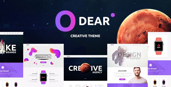Odear v1.0 – Multi-Concept Creative WordPress Theme