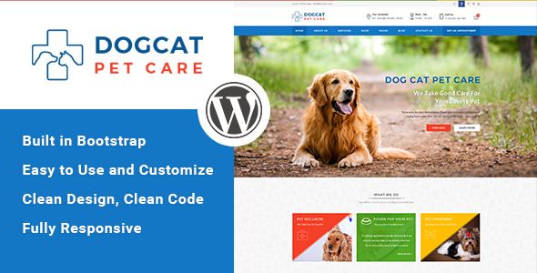 Pet Care v1.3 – Veterinary WordPress Theme