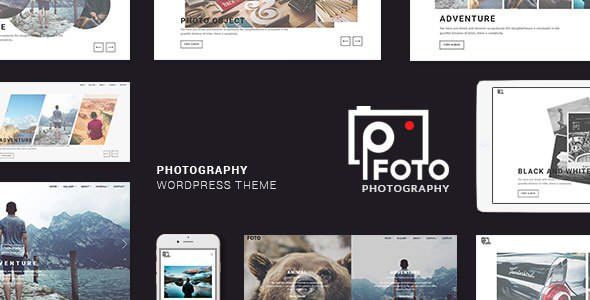 Foto v1.4 – Photography WordPress Themes for Photographers
