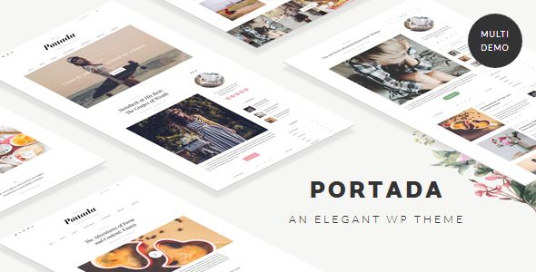 Portada v1.6 – Elegant Blog Blogging WordPress Theme