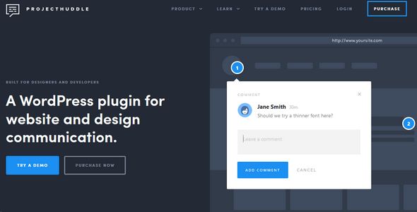 ProjectHuddle v2.7.1.2 – Plugin For Website & Design Communication