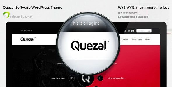 Quezal v2.6.0 – Software Responsive WordPress Theme