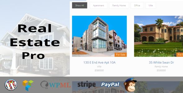 Real Estate Pro v1.4.3 – WordPress Plugin