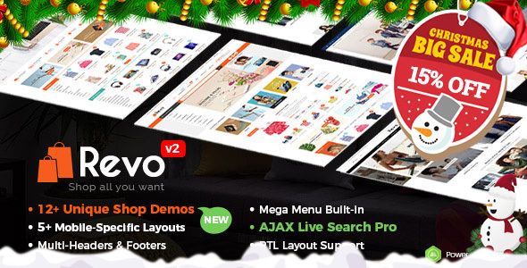 Revo v2.2.2 – Multi-Purpose Responsive WooCommerce Theme