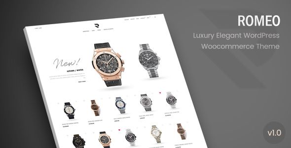 Romeo v1.1 – Luxury Modern WooCommerce WordPress Theme
