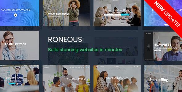 Roneous v1.1 – Creative Multi-Purpose WordPress Theme