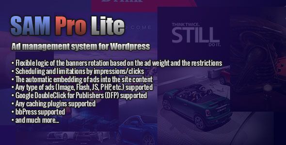 SAM Pro Lite v2.4.0.91 – Advertising WordPress Plugin