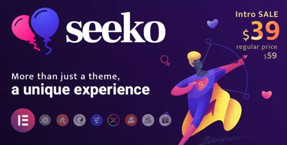 Seeko v1.0.12 – Community Site Builder With BuddyPress