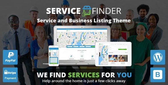 Service Finder v2.3.2 – Provider and Business Listing Theme