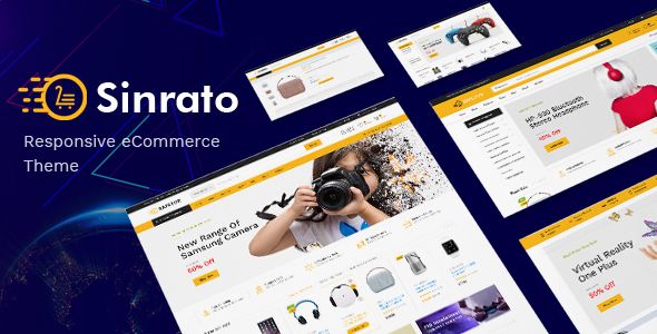 Sinrato v1.0 – Electronics Theme For WooCommerce