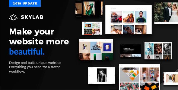 Skylab v3.0.5 – Portfolio / Photography WordPress Theme