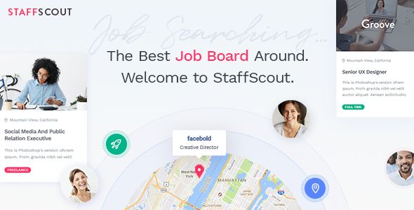 StaffScout v1.0 – A Powerful Job Board Theme