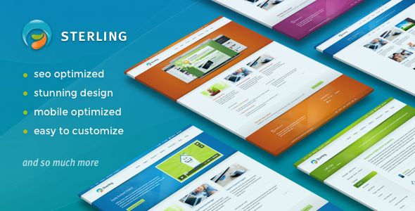 Sterling v2.6.8 – Responsive WordPress Theme