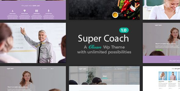 Super Coach v1.1.0 – A Clean Theme For Professionals