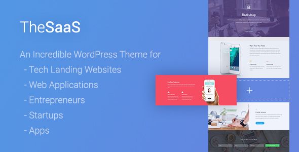 TheSaaS v1.3.4 – Responsive SaaS, Startup & WebApp Theme