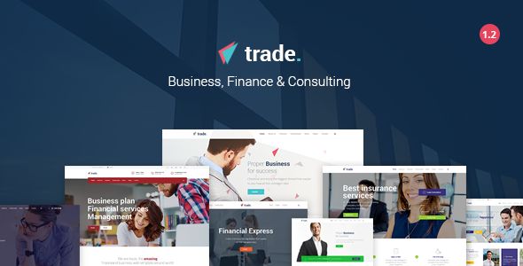 Trade v1.2 – Business And Finance WordPress Theme