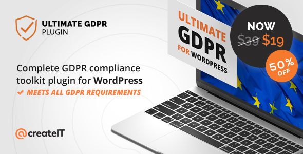 Ultimate GDPR v1.6.6 – Compliance Toolkit For WordPress