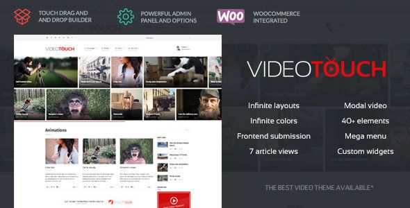VideoTouch v1.8.3 – Themeforest Video WordPress Theme