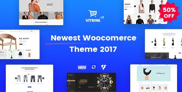 Vitrine v1.0.1 – WooCommerce WordPress Theme