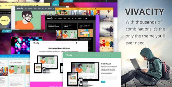 Vivacity v2.9.1 – Multi-Purpose Responsive Theme