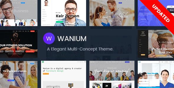 Wanium v1.2.2 – A Elegant Multi-Concept Theme