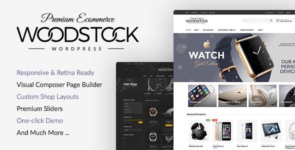 Woodstock v1.9.3 – Responsive WooCommerce Theme