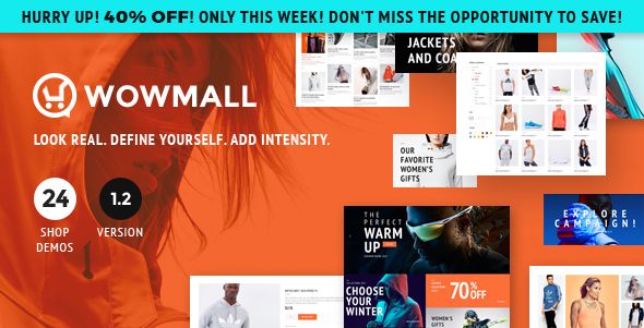 WOWmall v1.3.2 – Fastest Responsive WooCommerce Theme