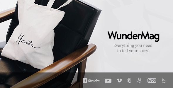 WunderMag v2.1.6 – A WordPress Blog / Magazine Theme