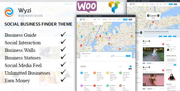 WYZI v2.1.3 – Social Business Finder Directory Theme