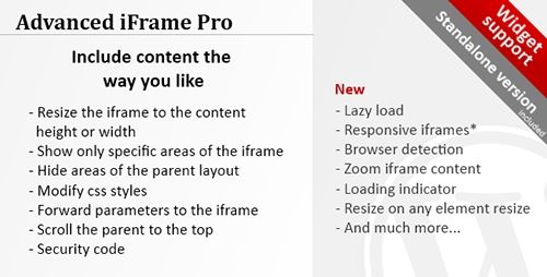 Advanced iFrame Pro v7.5.6