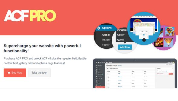 Advanced Custom Fields Pro v5.6.0 – WordPress Plugin