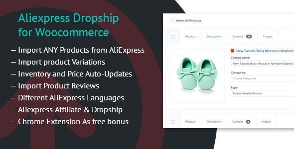 Aliexpress Dropship for Woocommerce v1.3.4