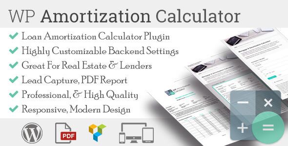 WP Amortization Calculator v1.1.11