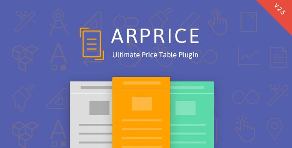 ARPrice v2.5.4 – Ultimate Compare Pricing table plugin