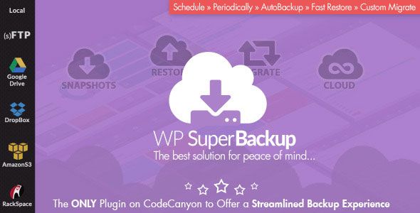 Super Backup & Clone v2.2 – Migrate for WordPress