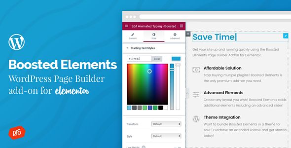 Boosted Elements v2.0 – Builder Add-On For Elementor