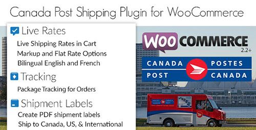Canada Post Woocommerce Shipping Plugin v1.6.2