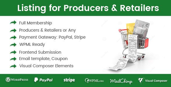 Directory Listing For Producers & Retailers v1.0.7