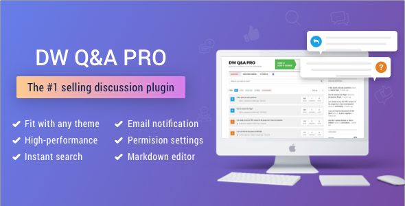 DW Question & Answer Pro v1.1.8 – WordPress Plugin