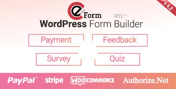 eForm v4.2.0 – WordPress Form Builder
