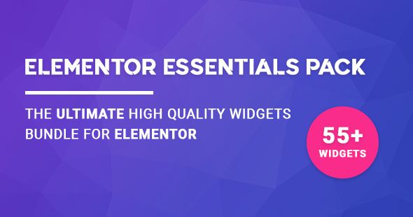 Elementor Essentials Pack v2.10.1 – Ultimate Widgets Bundle