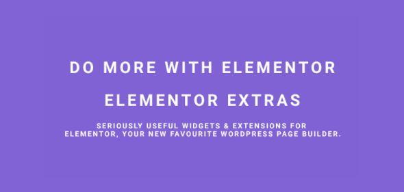 Elementor Extras v1.6.3 – Do more with Elementor
