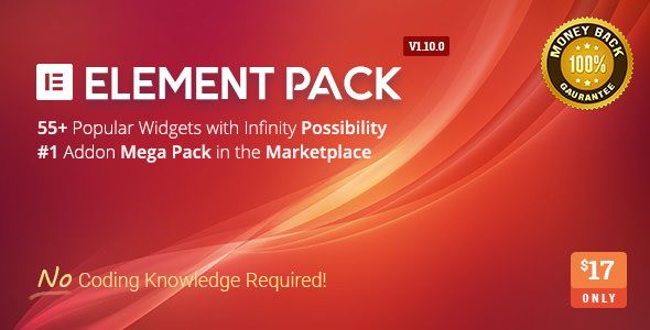 Element Pack v1.1.0.0 – Addon For Elementor Page Builder