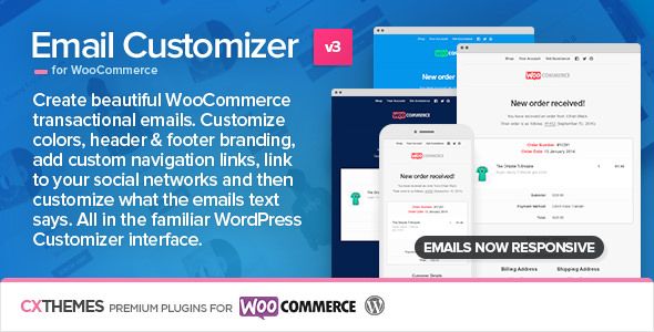 Email Customizer For WooCommerce v3.22
